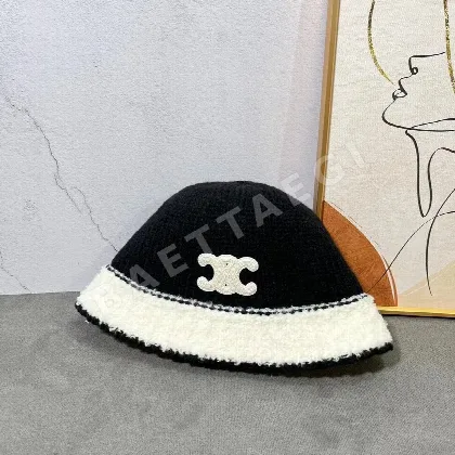 셀린느 접이식 버킷햇 모자 83382