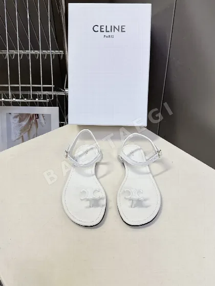 셀린느 개선문 로고 T 스트랩 샌들 98508
