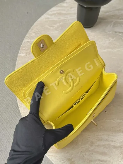 샤넬 금장 캐비어 숄더백 33489