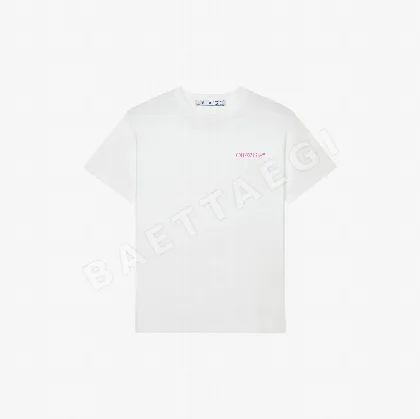 오프화이트 남성 반팔 티셔츠 87671
