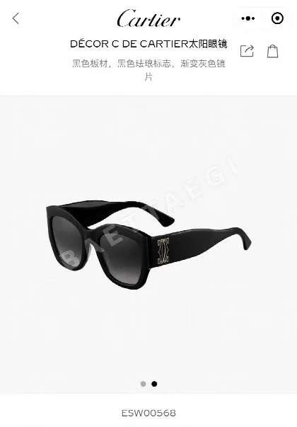 까르띠에 선글라스 72378 Cartier Sunglasses