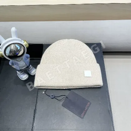 루이비통 울 자수 비니 모자 186094