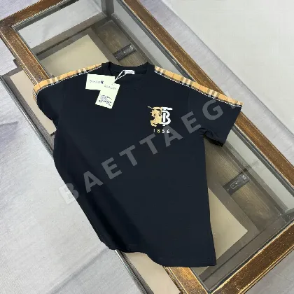 버버리 워호스 체크 패치워크 반팔 티셔츠 49565