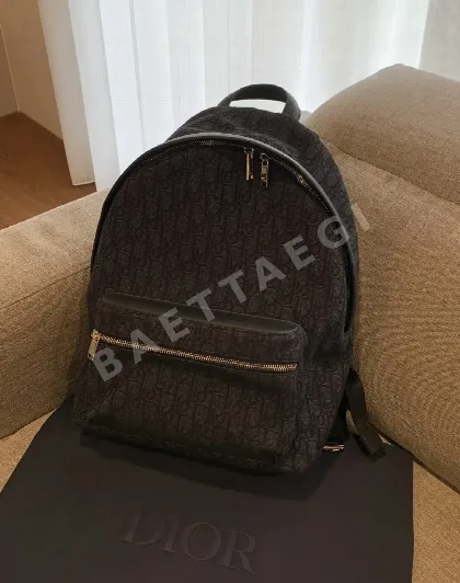 디올 D 모노그램 자수 백팩 105995