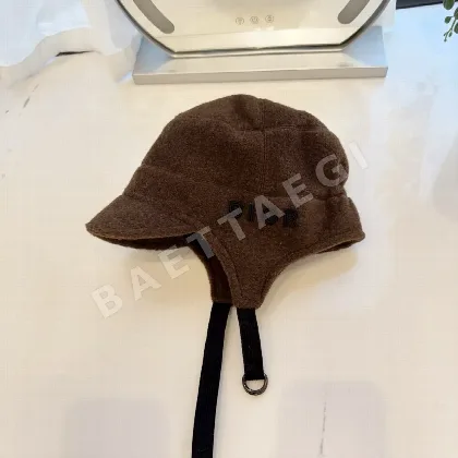 디올 울 귀덮개 스키 모자 78832