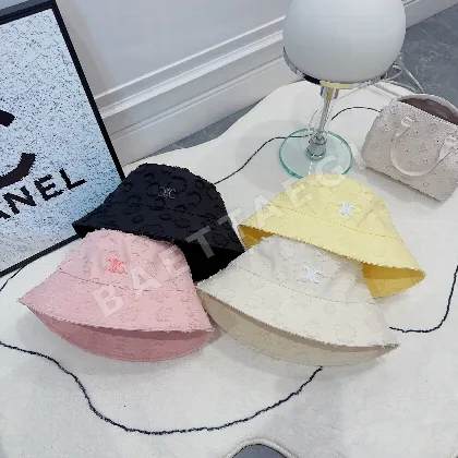 셀린느 자카드 서머 버켓 햇 83309