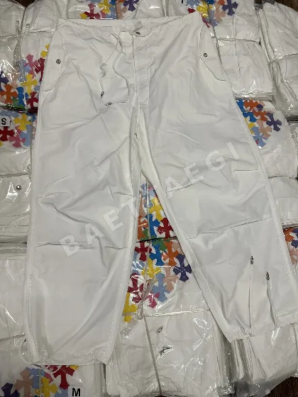 다채로운 십자가 디자인 릴렉스핏 남성 바지 107987