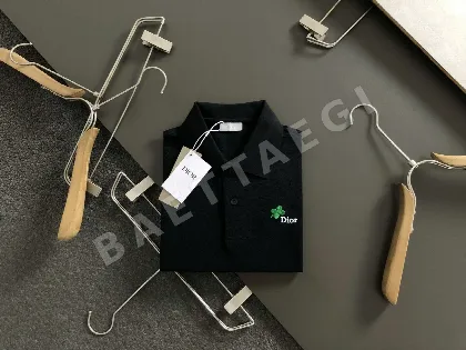 디올 남성 자수 반팔 티셔츠 131816