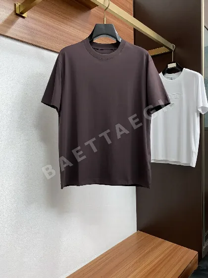 로로피아나 남성 오버사이즈 반팔 티셔츠