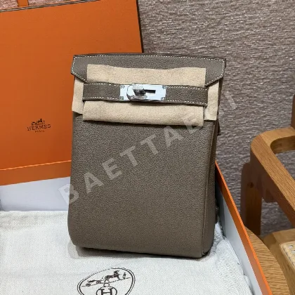 에르메스 핵 아 도 토고 엘리펀트 그레이 백팩 166673