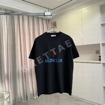 몽클레르 퍼스널라이즈 로고 플로키 반팔 티셔츠 88874