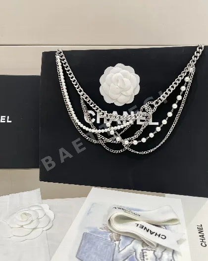 샤넬 진주 장식 벨트 58479