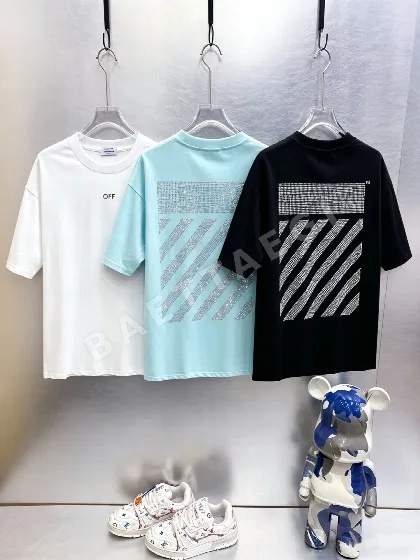 오프화이트 남성 반팔 87283