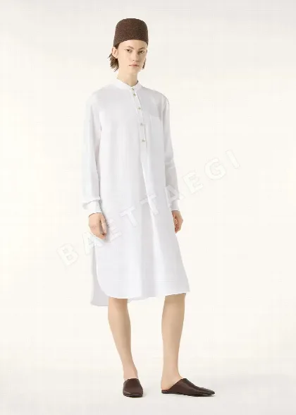 로로피아나 린넨 긴소매 원피스 97683