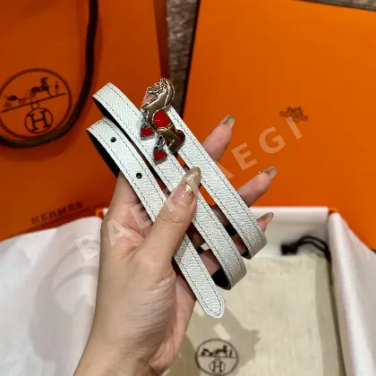 에르메스 그르낭 양면 송아지가죽 벨트 175269