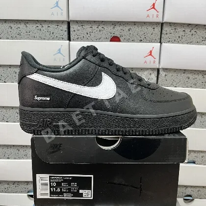 나이키 [MAX] 에어 포스 1 로우 CU9225-002 201088 Nike Air Force 1 Low Supreme Black White