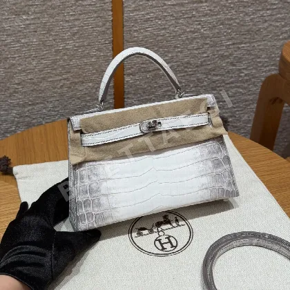 에르메스 미니 켈리 2 나일 악어가죽 가방 164149