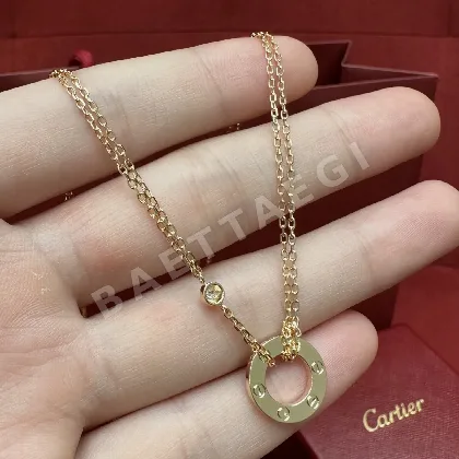 까르띠에 러브 스몰 라운드 목걸이 178377