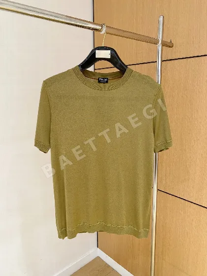 로로피아나 아세테이트 텐셀 혼방 남성 반팔 티셔츠 114562