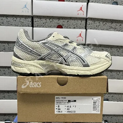아식스 [VP] 젤 1130 1202A164-116 200548 Asics Gel-1130 Cream Clay Grey
