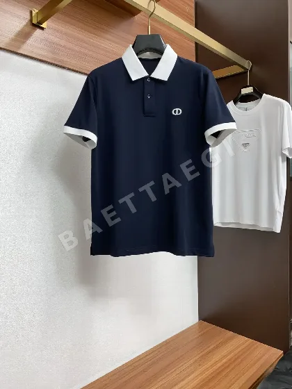 디올 남성 코튼 반팔 티셔츠 151350