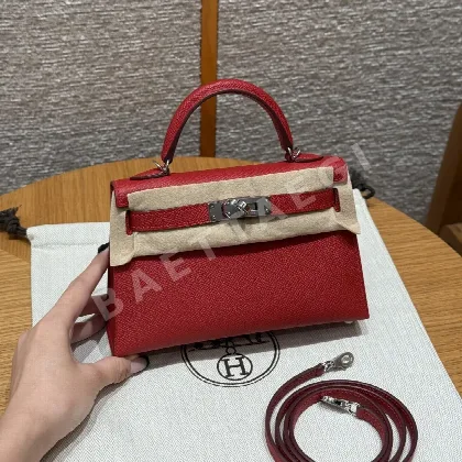에르메스 미니 켈리 가죽 가방 164248