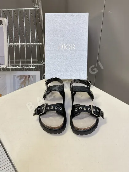 디올 더블 버클 플랫폼 샌들 98406