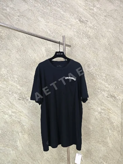 크롬하츠 남성 린넨 반팔 티셔츠 158109