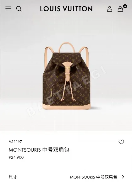 루이비통 버드케이지 모노그램 백팩 M11197