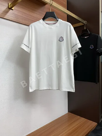 몽클레르 여성 면 크루넥 반팔 티셔츠 151864