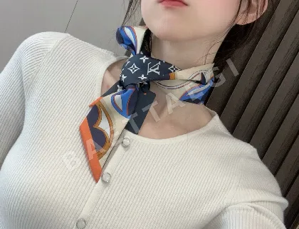 루이비통 실크 트윌리 스카프 헤어 밴드 146333