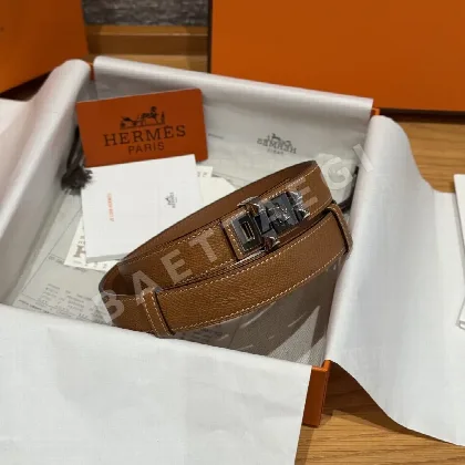 에르메스 켈리 버클 카프스킨 여성용 벨트 176118