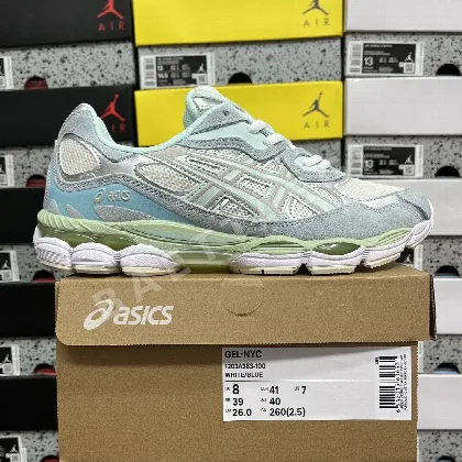 아식스 [M] 젤 NYC 1203A383-100 200491 Asics Gel-NYC Cream Aquamarine