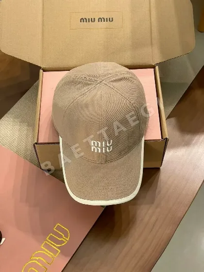 미우미우 자수 베이스볼캡 81432