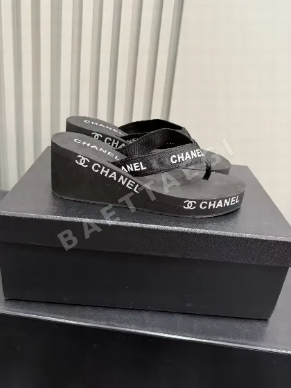 샤넬 리틀 레터 플립플롭 96180