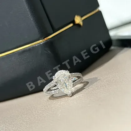 쇼메 티어드롭 다이아몬드 반지 69826