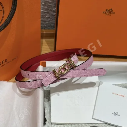 에르메스 발목 버클 양면 가죽 벨트 175809