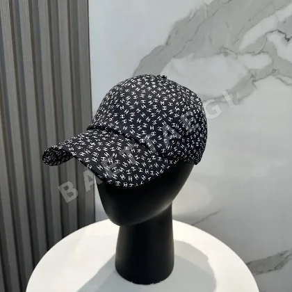 샤넬 자카드 로고 버킷 햇 119091