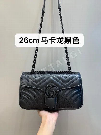 구찌 마카롱 검정 가방 13940