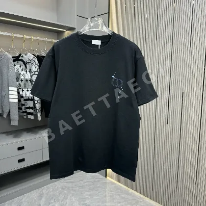 디올 도트 자수 남성 반팔 티셔츠 47469