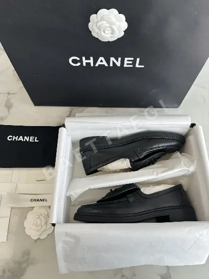 샤넬 블랙 버클 로퍼 3309