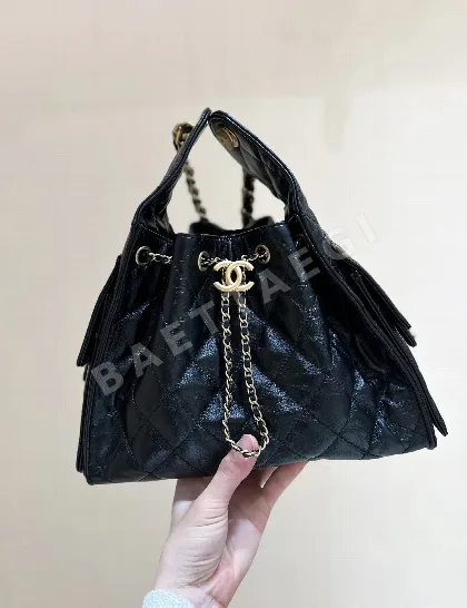 샤넬 25C 포퓰러 호보 25백 숄더백 AS5293
