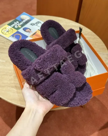 에르메스 시프르 샌들 바이올렛 램스킨 189099