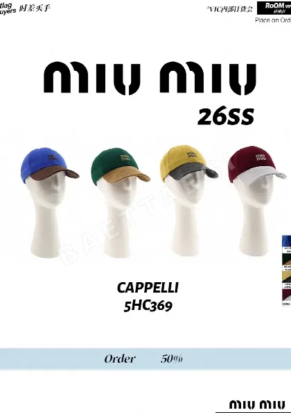 미우미우 모자 80771 Miu Miu Cap