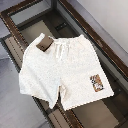 버버리 승마 라이더 자수 남성 반바지 52849