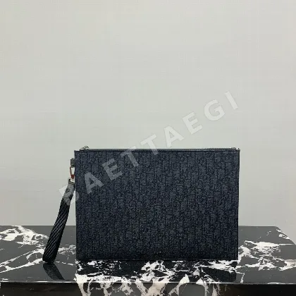 디올 오블리크 자카드 클러치백 190490