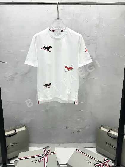 톰브라운 스키 퍼피 크루넥 남성 반팔 티셔츠 130410