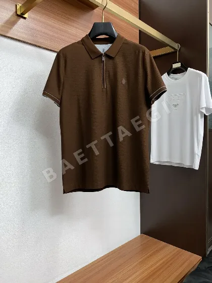 브루넬로쿠치넬리 남성 피케 반팔 폴로셔츠 103485
