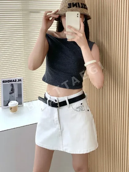 샤넬 자수 큐롯 여성 바지 137795
