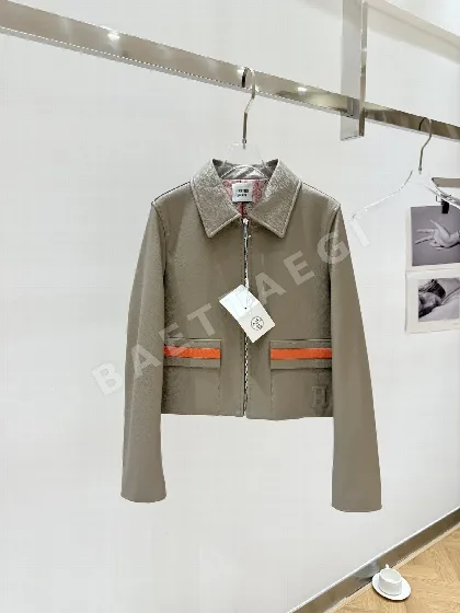 에르메스 라이트치 염소가죽 여성 자켓 164560